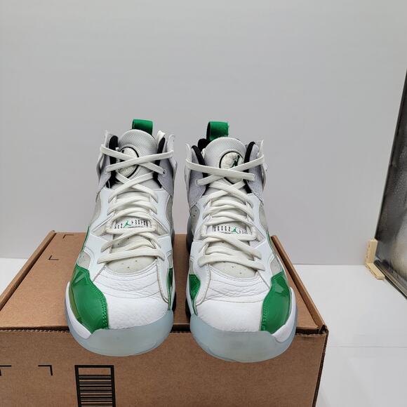 Nike Jumpman Two Trey \'White Lucky Green\' Mens Sz 10.5 DJ1925-130 (167) main image 4